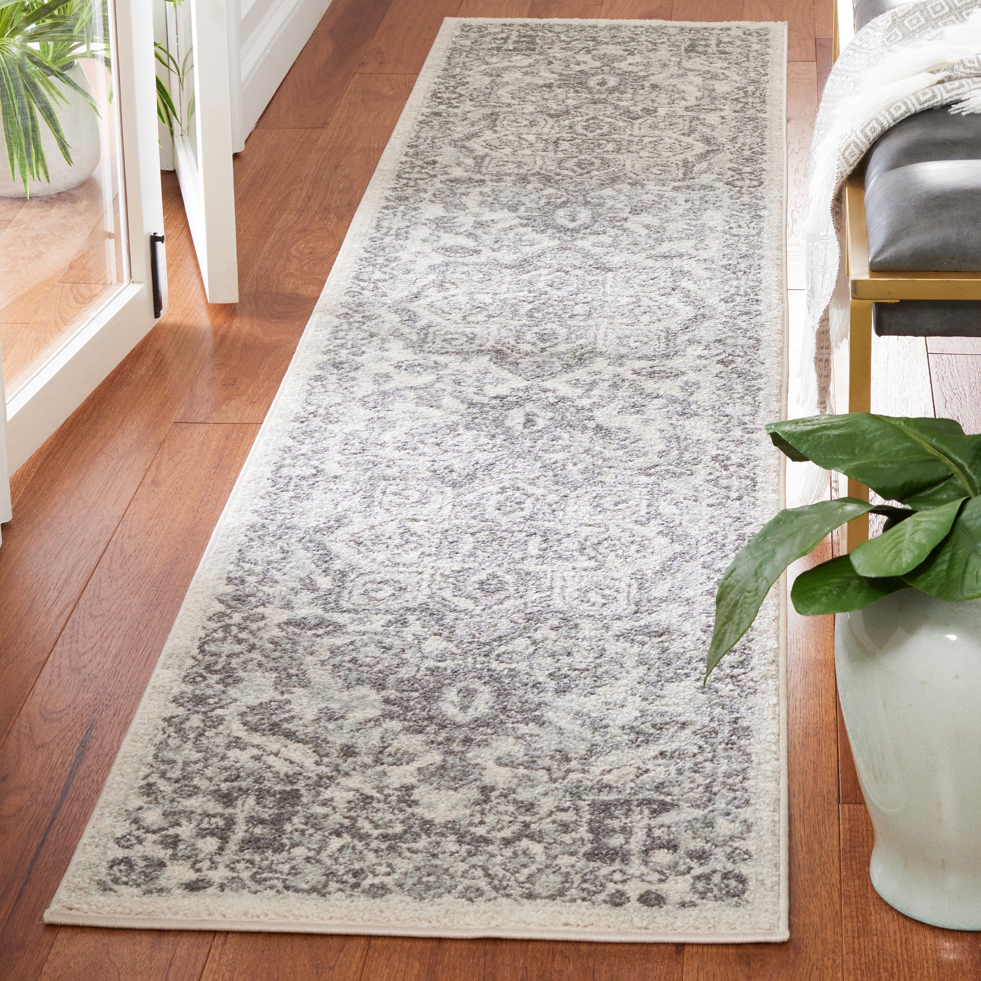 Safavieh Tulum Tul286C Ivory/Grey Area Rug