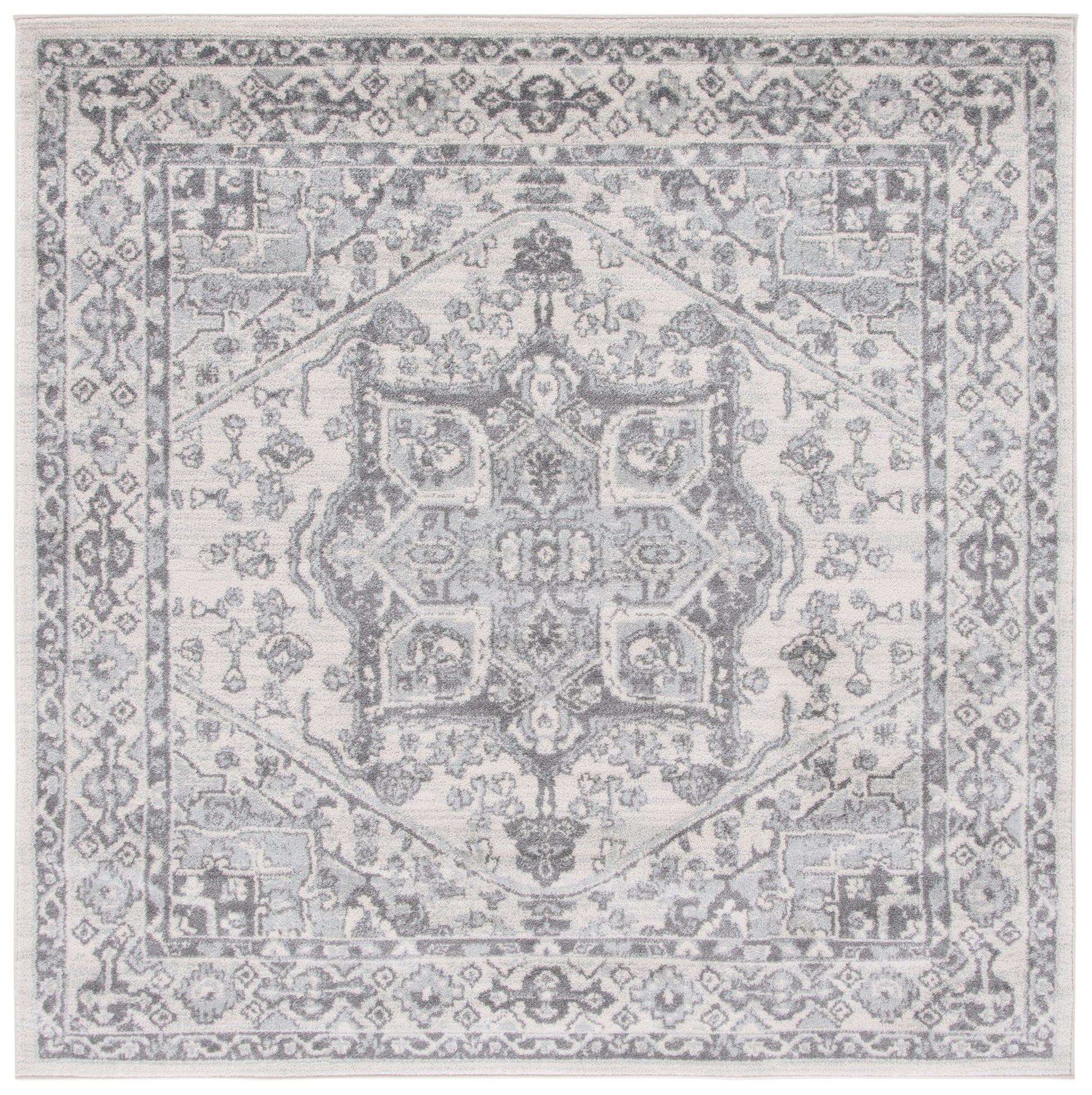 Safavieh Tulum Tul286C Ivory/Grey Area Rug