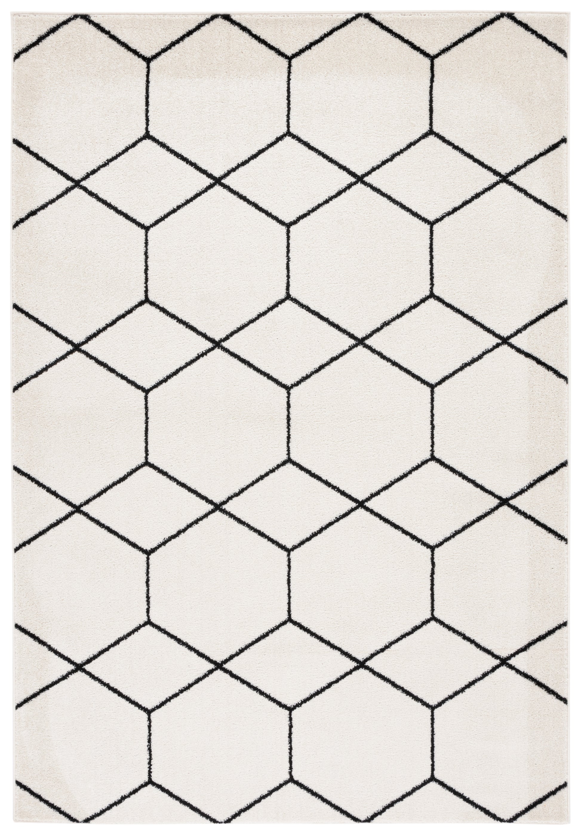 Safavieh Tulum Tul608A Ivory/Black Area Rug