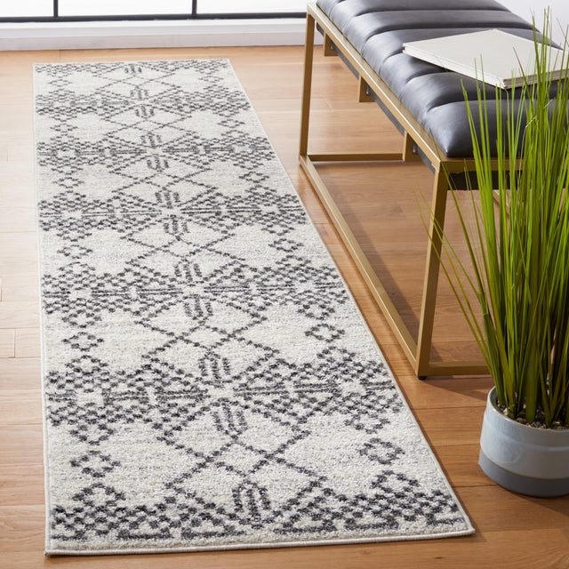 Safavieh Tulum Tul634F Dark Grey/Ivory Rug.