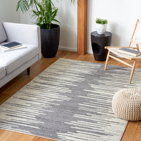 Safavieh Tulum Tul638F Dark Grey/Ivory Rugs.