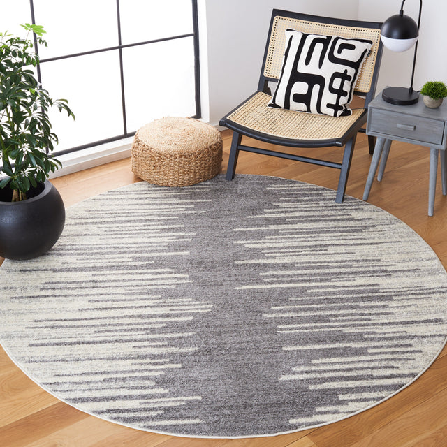 Safavieh Tulum Tul638F Dark Grey/Ivory Rugs.