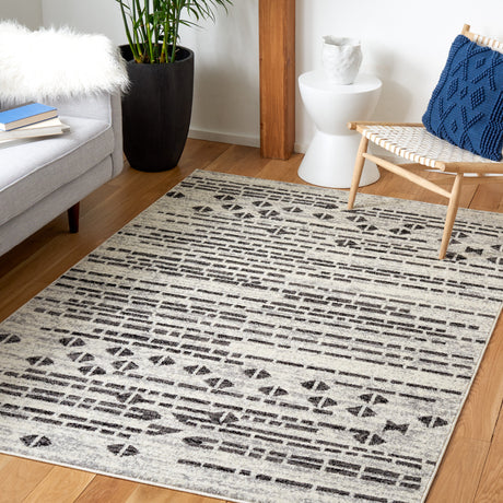 Safavieh Tulum Tul640Z Black/Ivory Rugs.