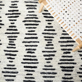 Safavieh Tulum Tul644A Ivory/Black Rug.