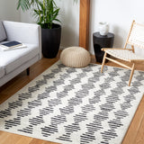 Safavieh Tulum Tul644A Ivory/Black Rug.