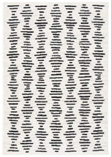 Safavieh Tulum Tul644A Ivory/Black Rug.