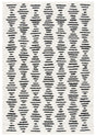 Safavieh Tulum Tul644A Ivory/Black Rug.