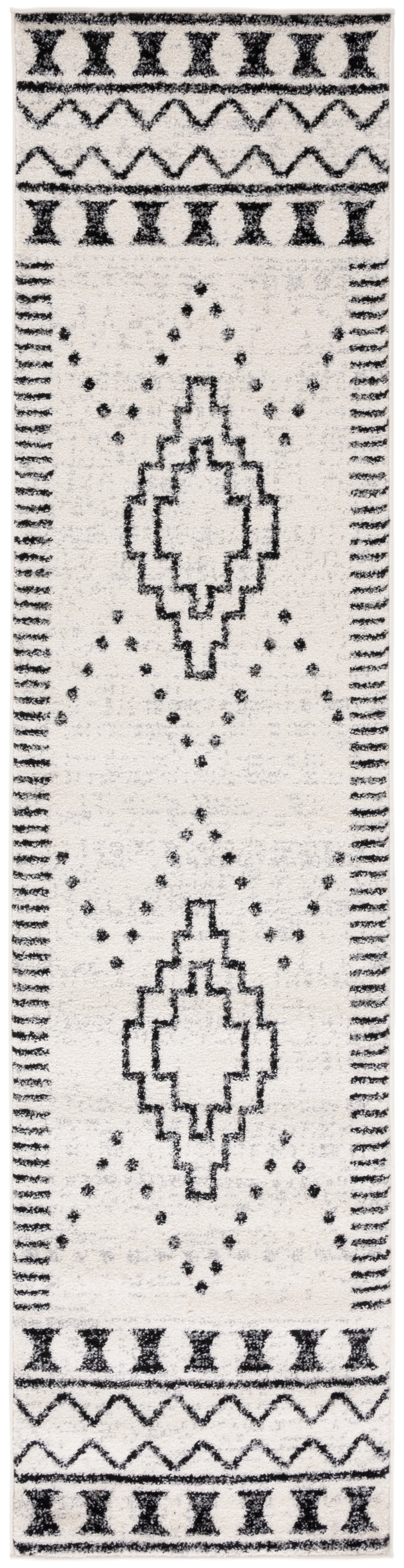 Safavieh Tulum Tul646Z Black/Ivory Area Rug