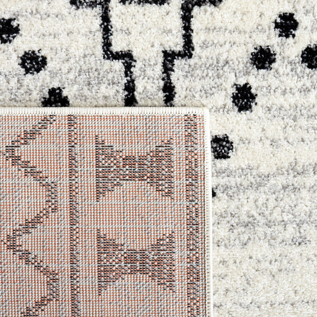 Safavieh Tulum Tul646Z Black/Ivory Rug.