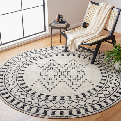 Safavieh Tulum Tul646Z Black/Ivory Area Rug