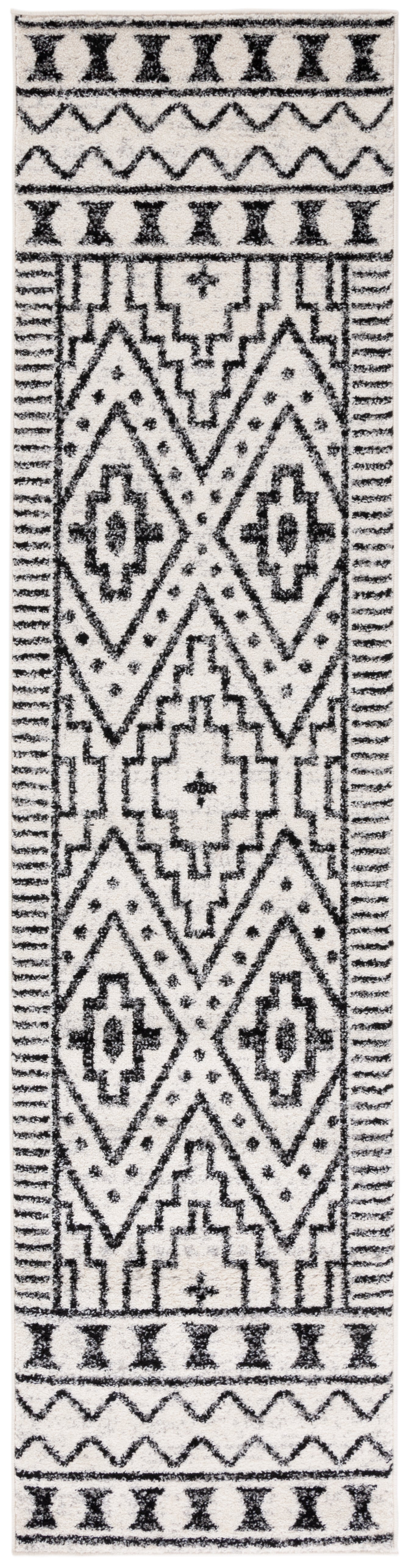 Safavieh Tulum Tul648Z Black/Ivory Area Rug