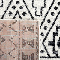 Safavieh Tulum Tul648Z Black/Ivory Area Rug