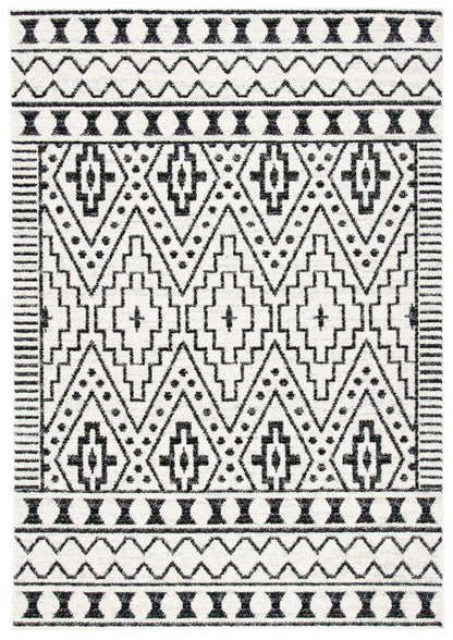 Safavieh Tulum Tul648Z Black/Ivory Area Rug