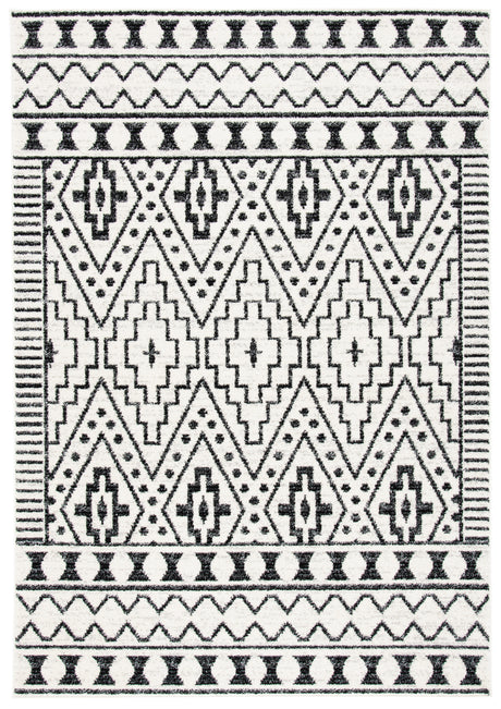 Safavieh Tulum Tul648Z Black/Ivory Rug.