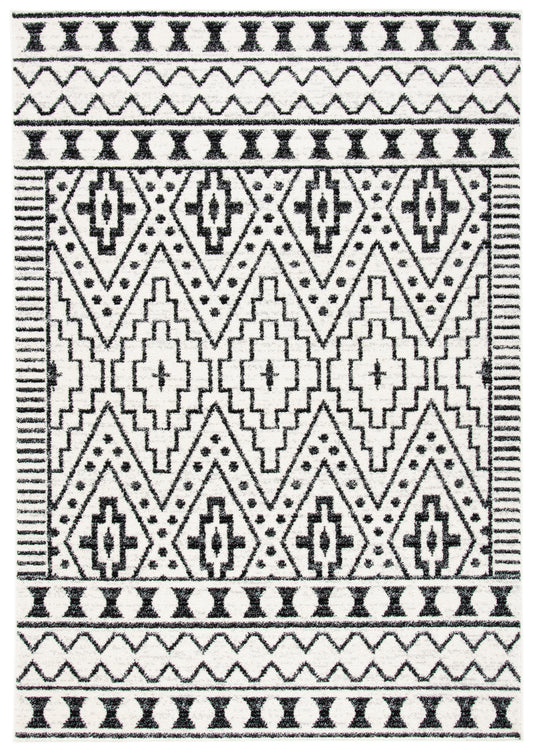 Safavieh Tulum Tul648Z Black/Ivory Area Rug