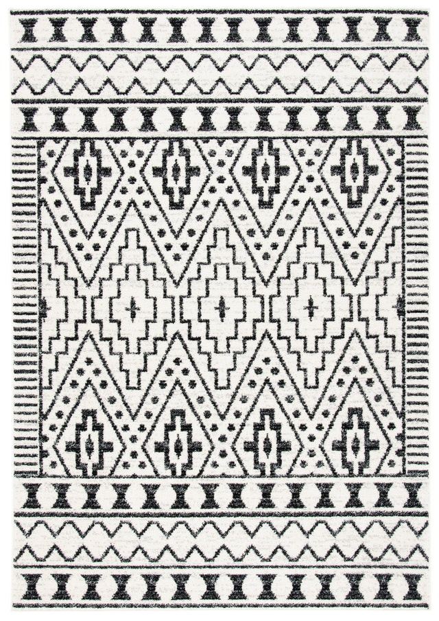 Safavieh Tulum Tul648Z Black/Ivory Rug.