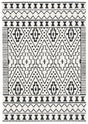 Safavieh Tulum Tul648Z Black/Ivory Rug.