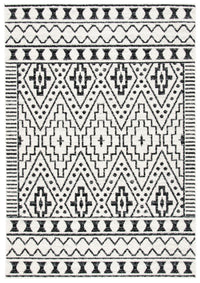 Safavieh Tulum Tul648Z Black/Ivory Area Rug