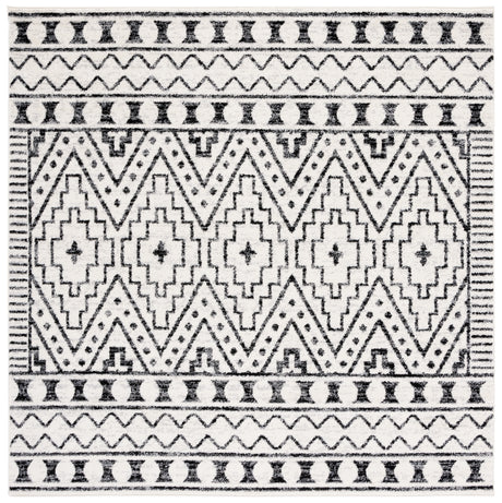 Safavieh Tulum Tul648Z Black/Ivory Rug.