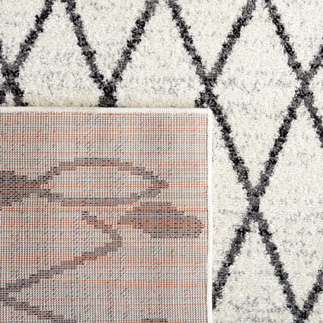 Safavieh Tulum Tul650A Ivory/Black Rug.