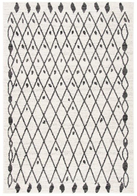 Safavieh Tulum Tul650A Ivory/Black Rug.