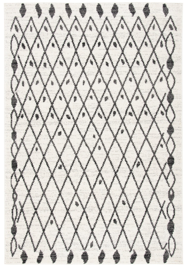 Safavieh Tulum Tul650A Ivory/Black Rug.