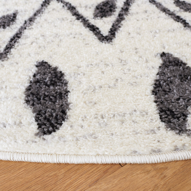 Safavieh Tulum Tul650A Ivory/Black Rug.