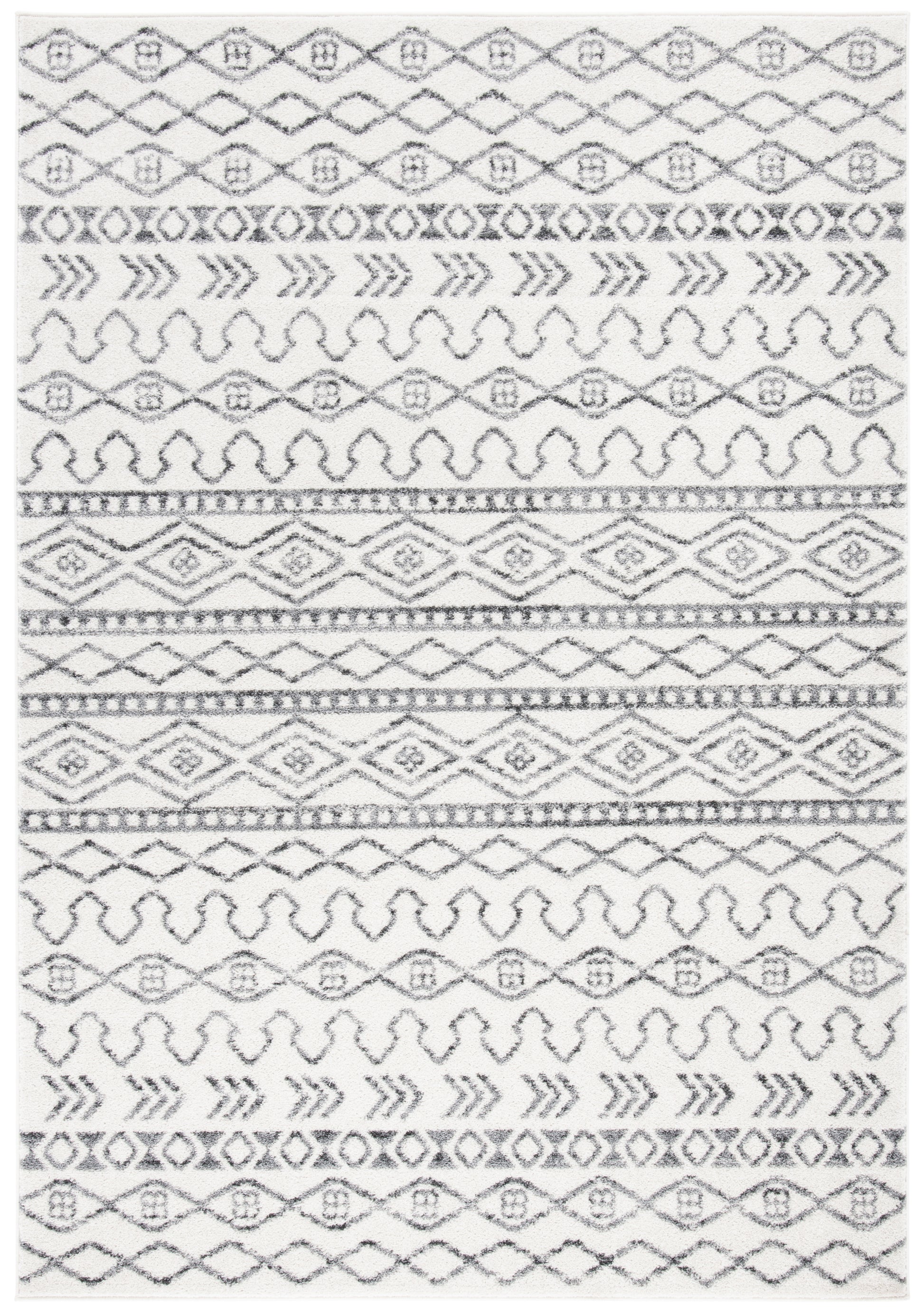 Safavieh Tulum Tul694A Ivory/Grey Area Rug