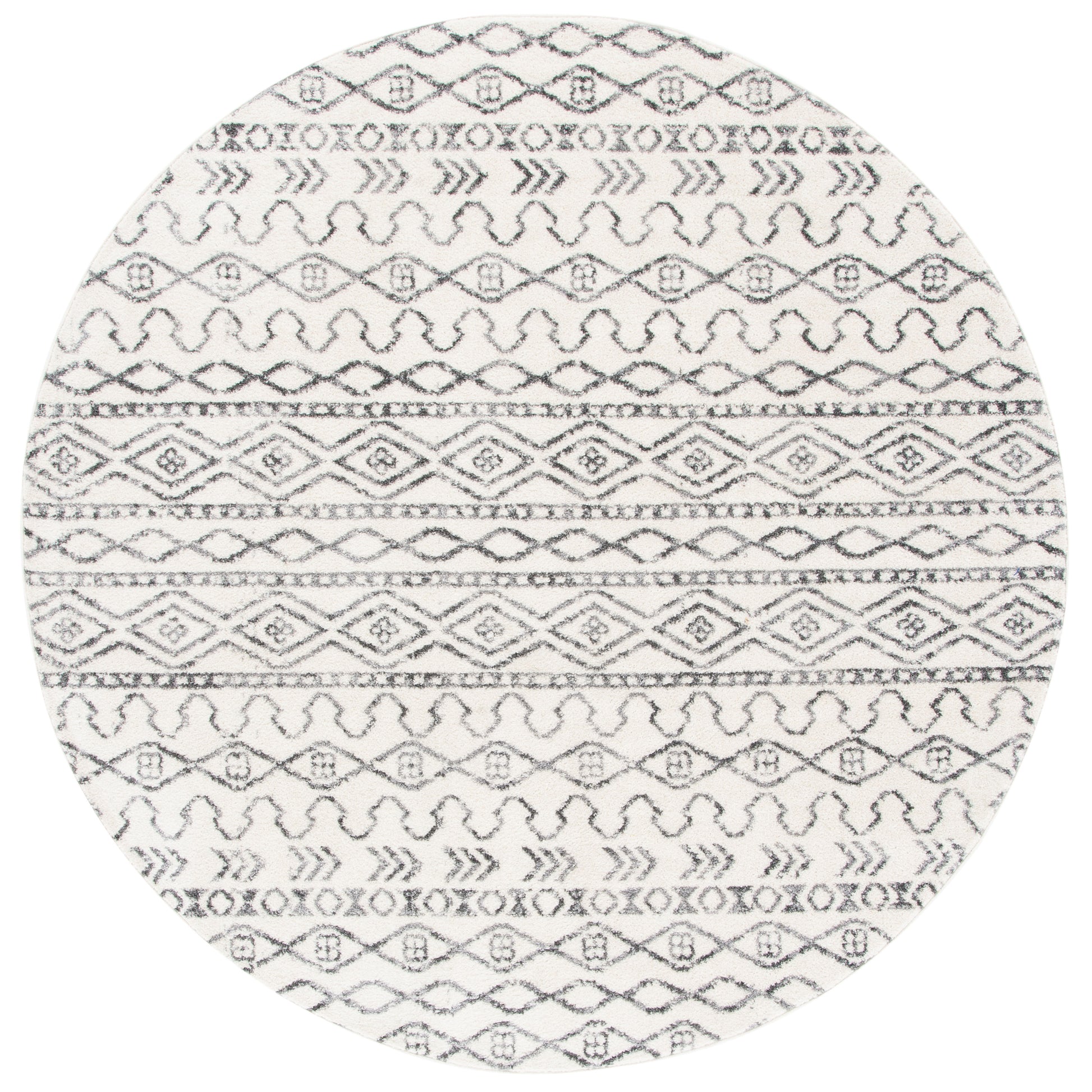 Safavieh Tulum Tul694A Ivory/Grey Area Rug