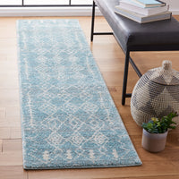 Safavieh Tunisia Tun736J Aqua/Ivory Area Rug