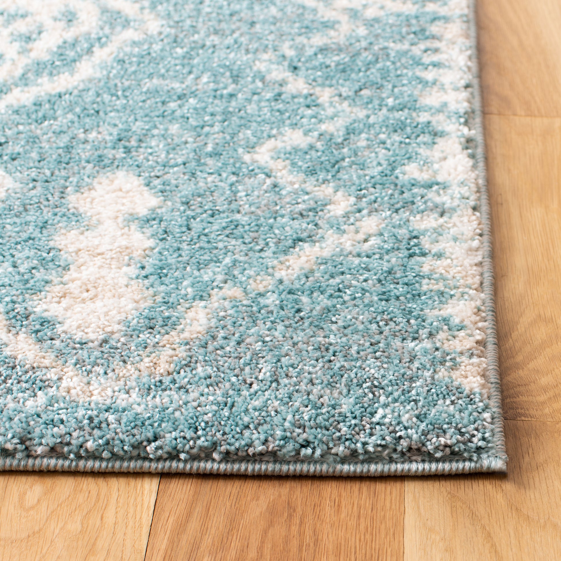 Safavieh Tunisia Tun736J Aqua/Ivory Area Rug