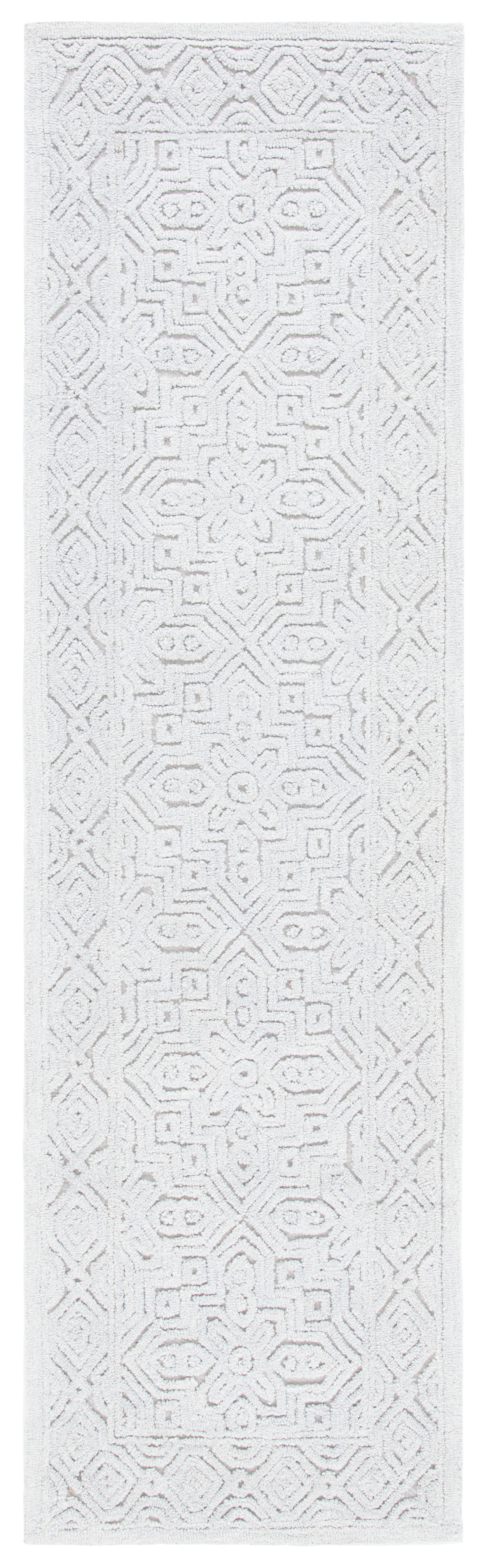 Safavieh Textural Txt101G Silver Area Rug