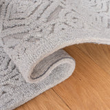 Safavieh Textural Txt101G Silver Rugs.