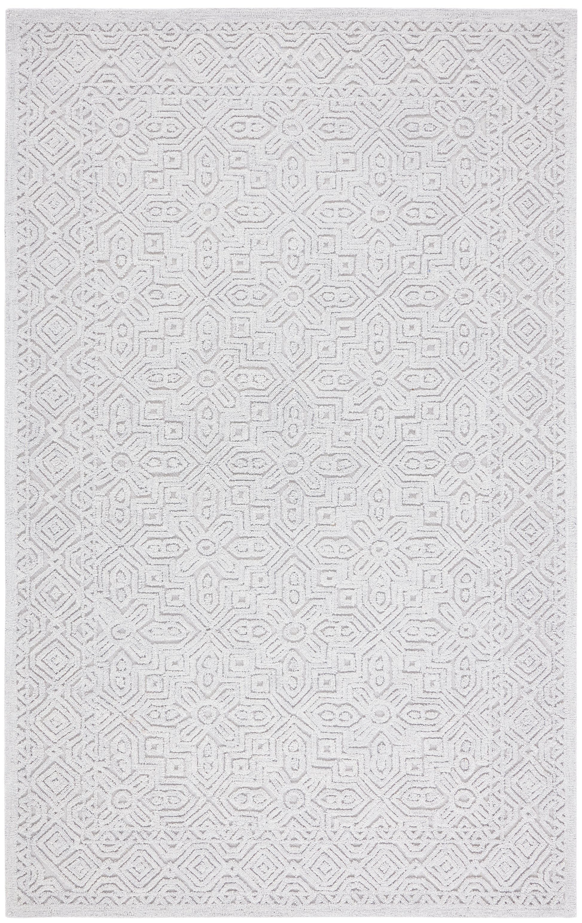 Safavieh Textural Txt101G Silver Area Rug