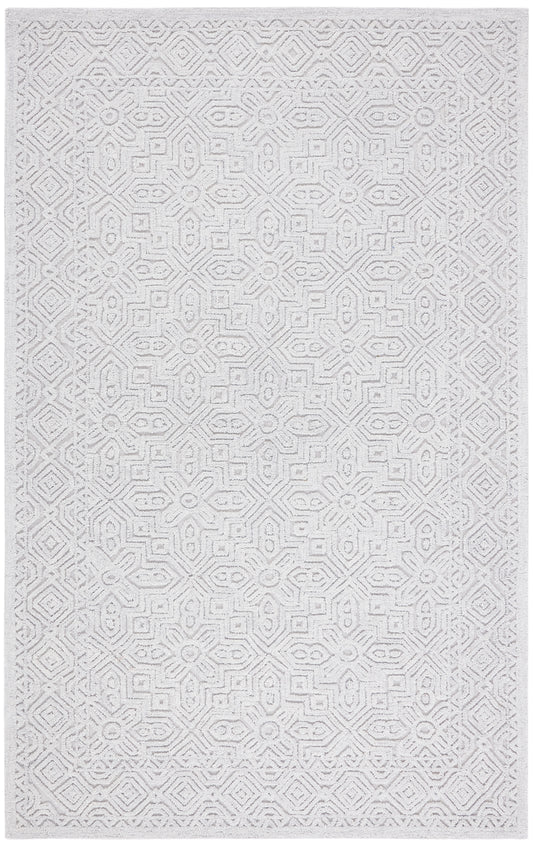 Safavieh Textural Txt101G Silver Area Rug