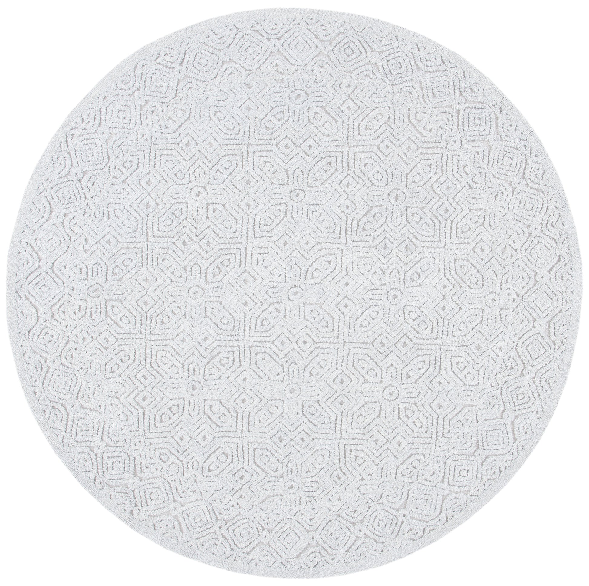 Safavieh Textural Txt101G Silver Area Rug