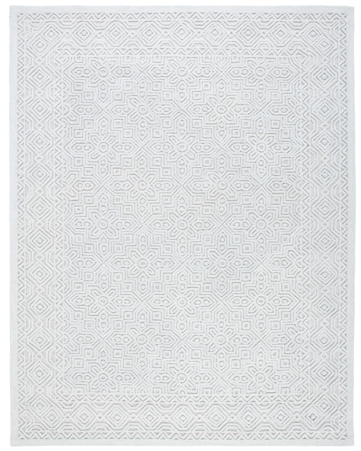 Safavieh Textural Txt101G Silver Rugs.