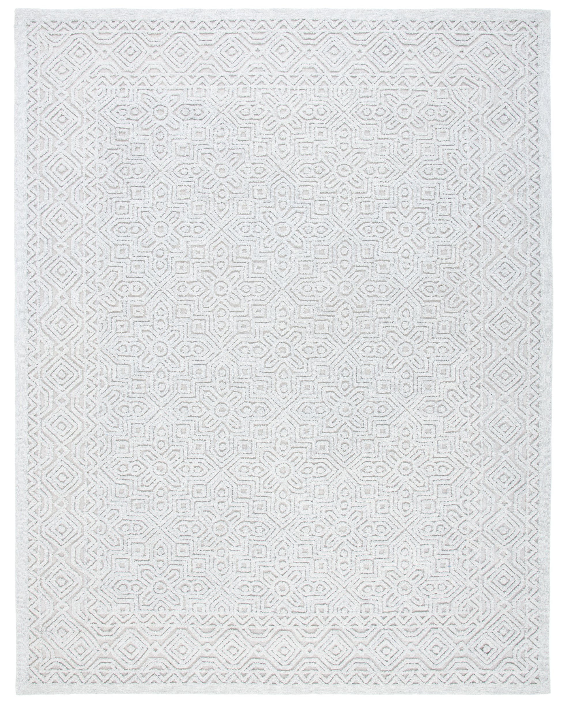 Safavieh Textural Txt101G Silver Area Rug