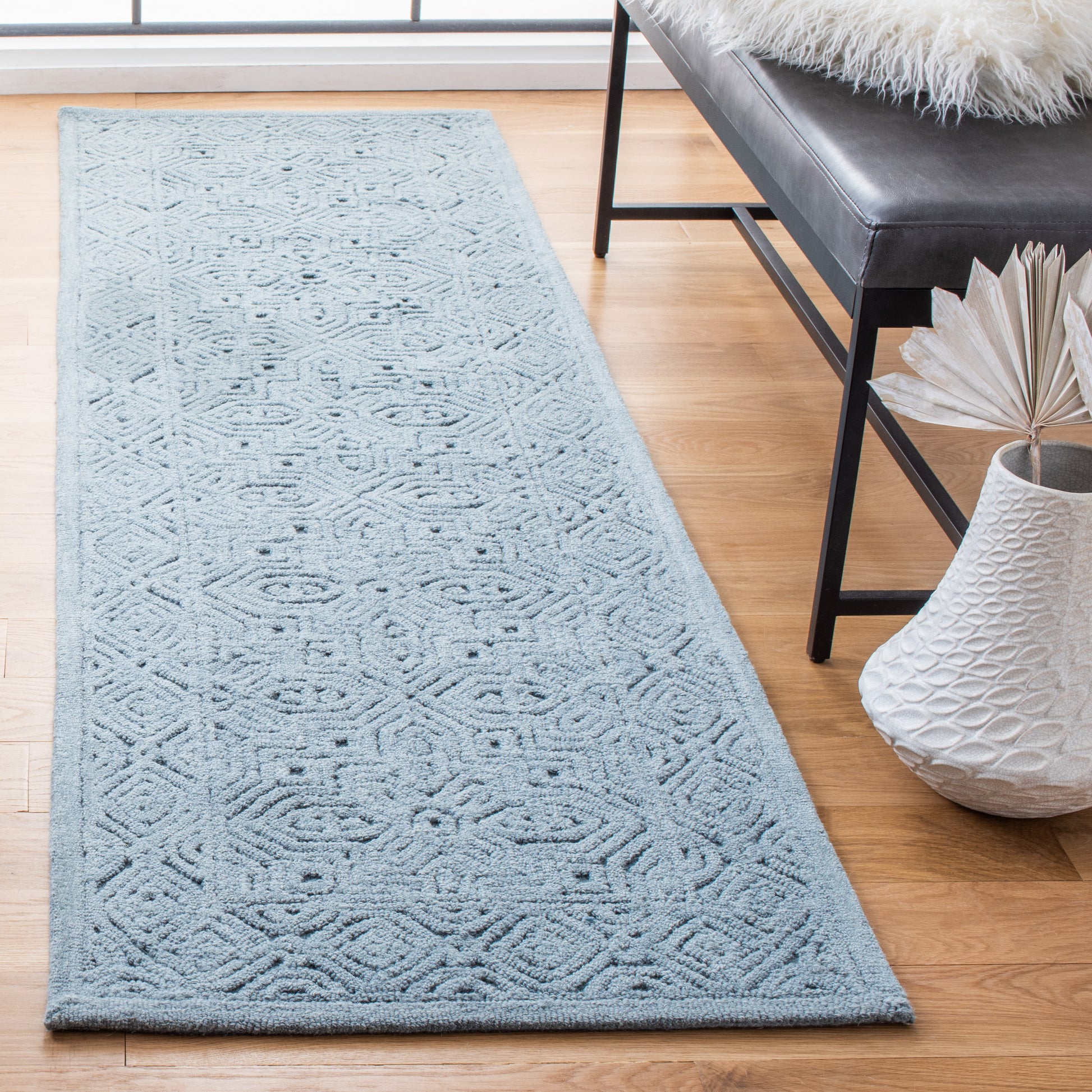 Safavieh Textural Txt101M Blue Area Rug