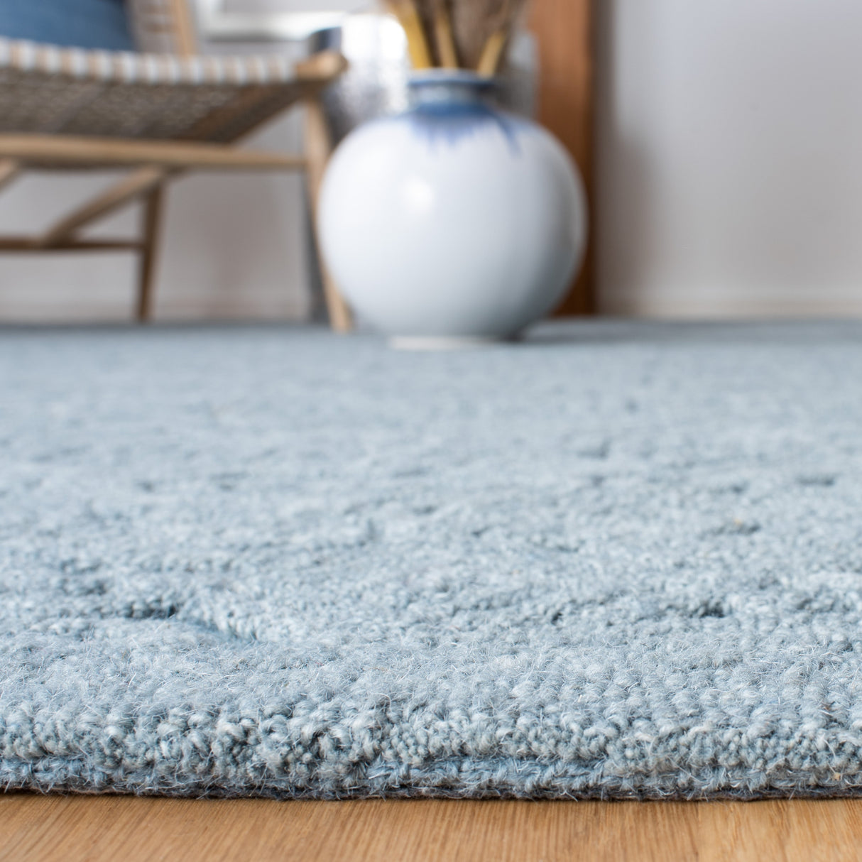 Safavieh Textural Txt101M Blue Rugs.