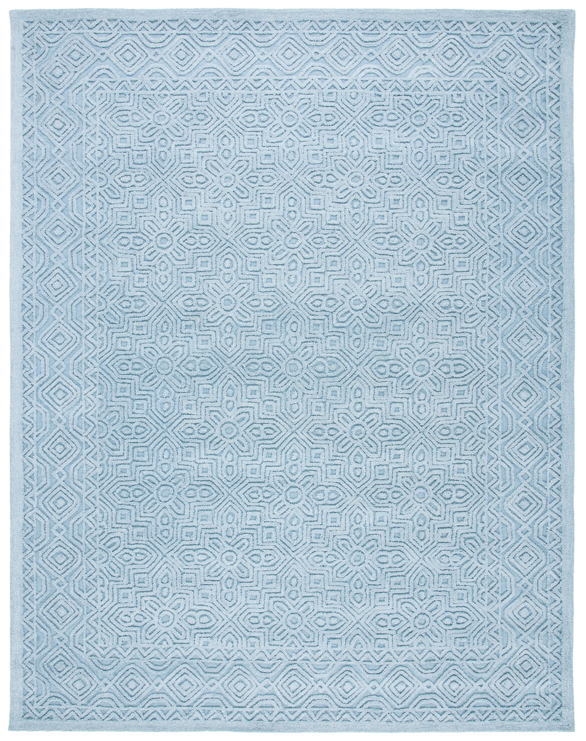 Safavieh Textural Txt101M Blue Area Rug