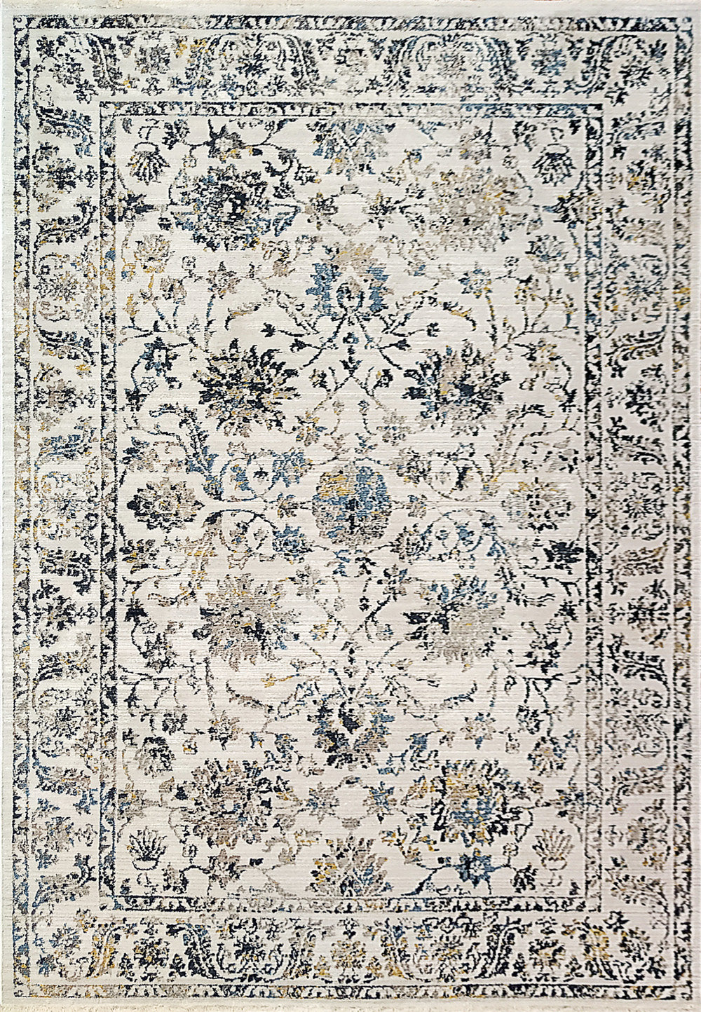 Dynamic Rugs Unique 4055 Cream Multi Area Rug