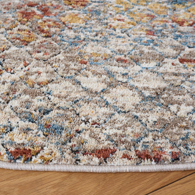 Safavieh Valencia Val517P Beige/Rust Rug.