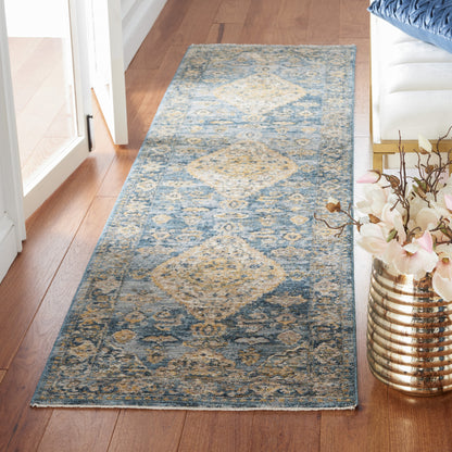 Safavieh Valencia Val564M Blue/Gold Area Rug