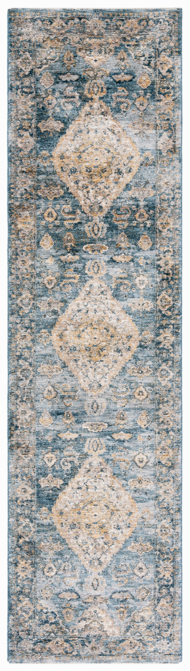 Safavieh Valencia Val564M Blue/Gold Rugs.