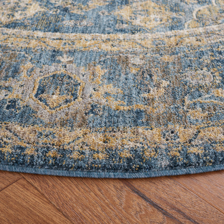 Safavieh Valencia Val564M Blue/Gold Rugs.