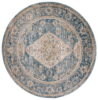 Safavieh Valencia Val564M Blue/Gold Area Rug