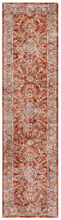 Safavieh Valencia Val566P Rust/Teal Area Rug