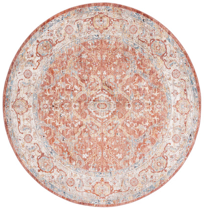 Safavieh Valencia Val566P Rust/Teal Area Rug