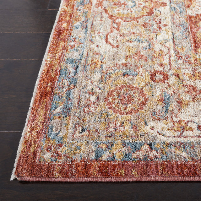 Safavieh Valencia Val566P Rust/Teal Rugs.